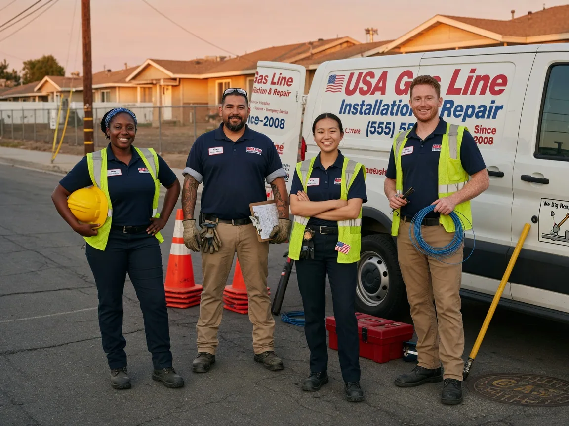 Gas Line Installation company in Durango, IA